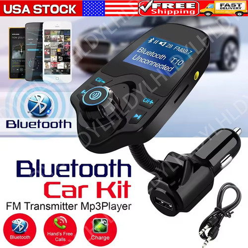 Wireless car bluetooth fm - wireless,