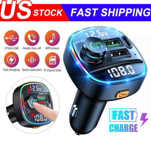 Bluetooth car wireless fm - bluetooth, 5.0